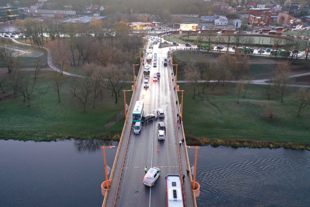 Eismo situacija Kauno mieste grįžta į vėžes
