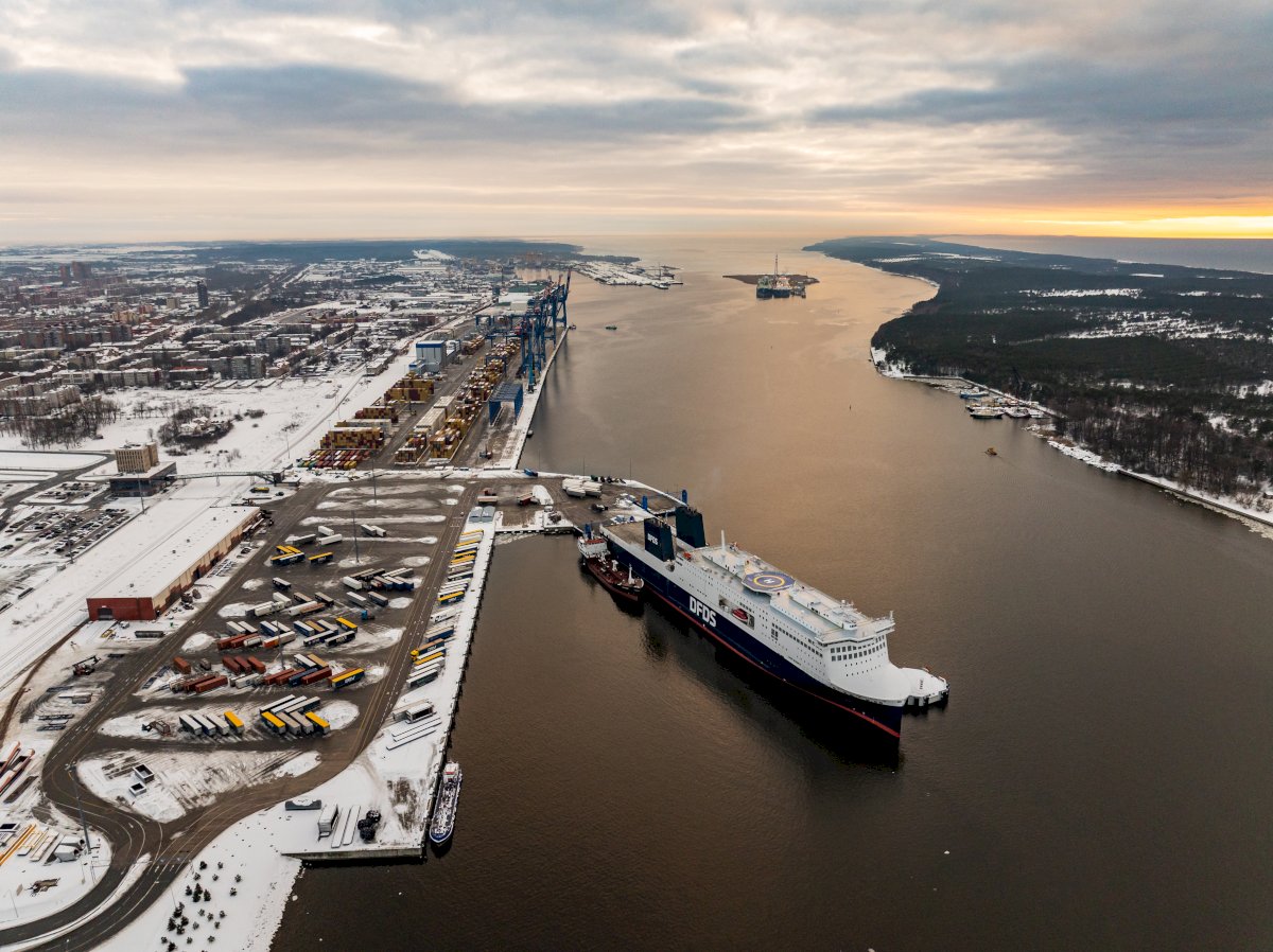 Klaipėdos uosto krantinių elektrifikacija: mažesnės emisijos ir švaresnė aplinka